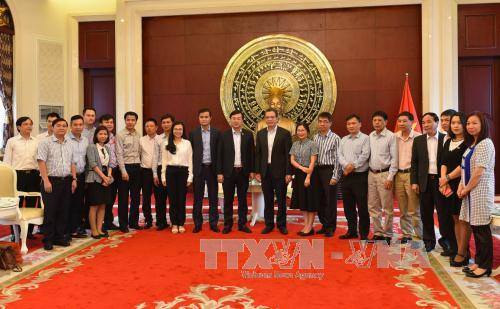 Đồng chí Lê Quốc Phong thăm Đại sứ quán Việt Nam tại Trung Quốc ảnh 2